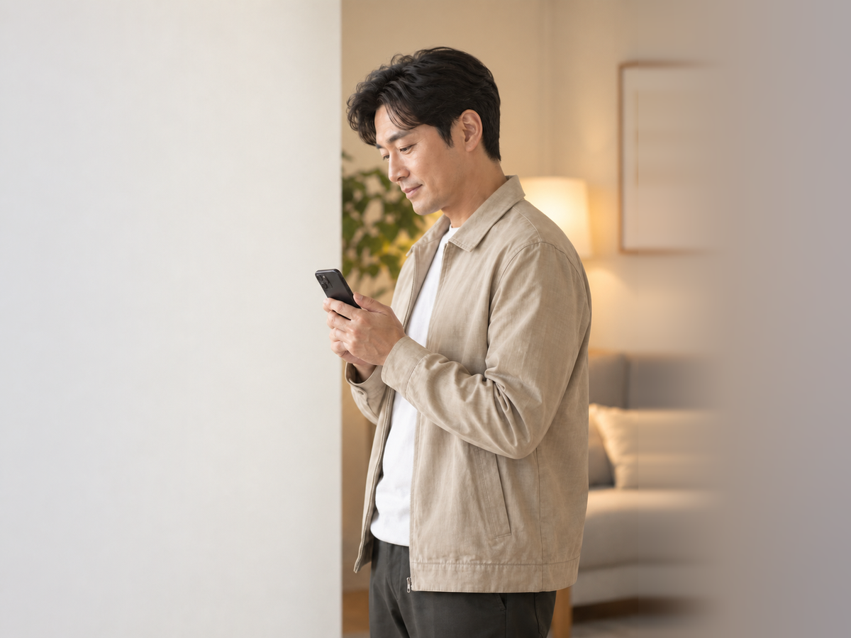 다음머니 상무카드깡 휴대폰으로 조건을 다시 보는 남성 고객